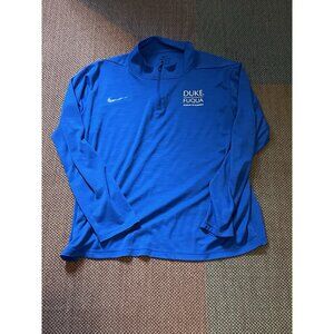Nike Men's Duke University Fuqua Business DRI-FIT Quarter Zip Pullover - XXL!
